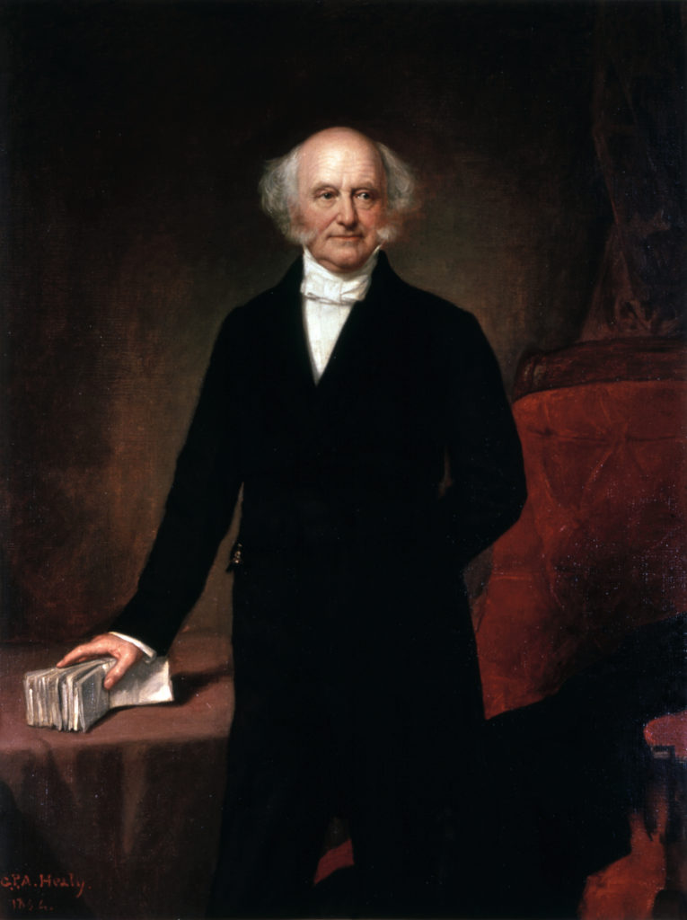 Martin Van Buren White House portrait
