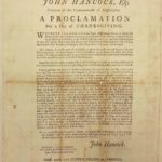John Hancock Proclamation