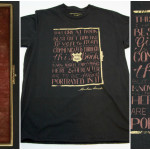 Lincoln Bible t-shirt collage